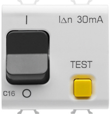 Автоматический дифференциальный выключатель 1P+N C16 3kA 30mA 230V AC