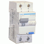 Дифференциальный автоматический выключатель 1P+N 4,5kA C-16A 30mA AC-тип
